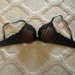 Heidi Klum intimates lightly padded black bra
